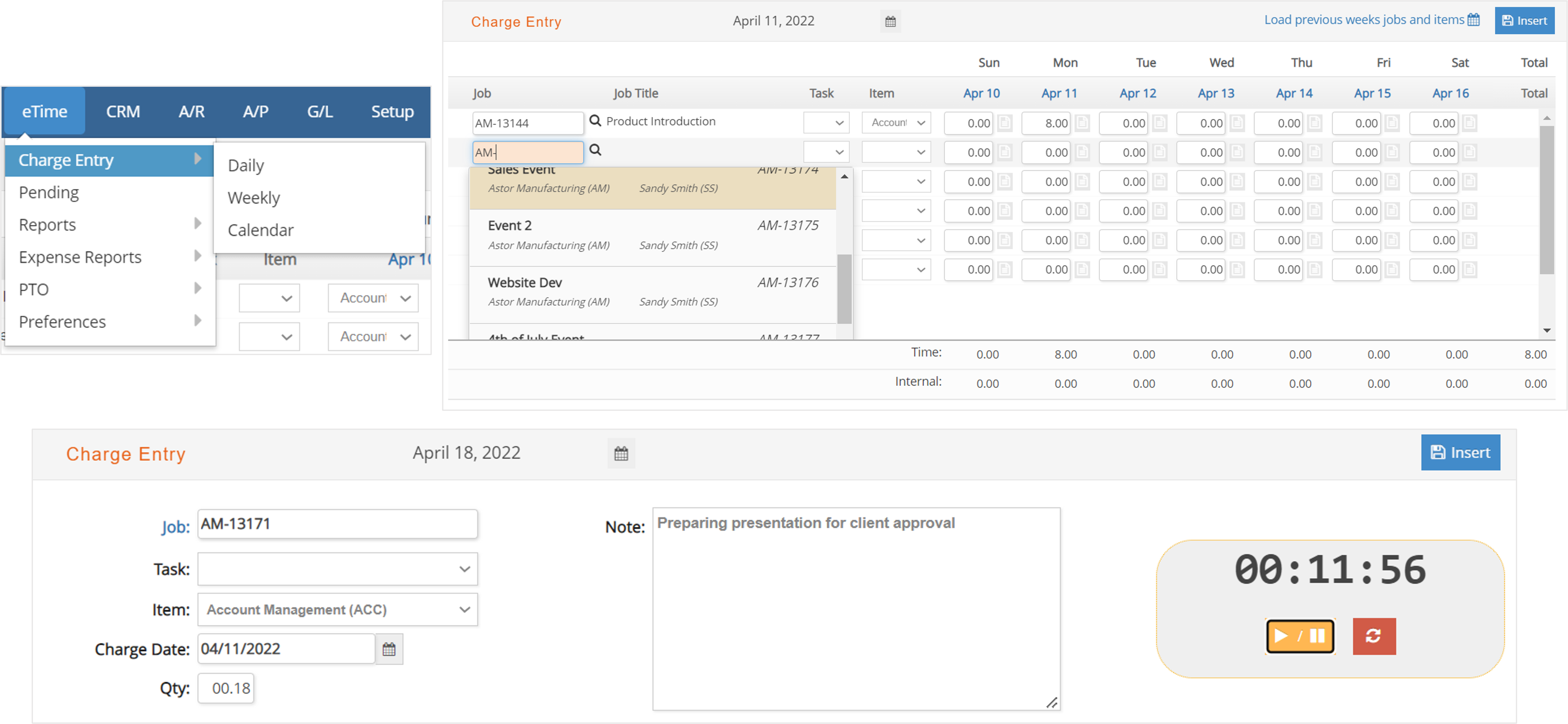 Time and Expense Management